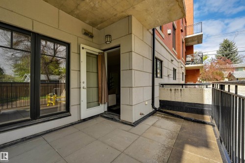 104 7907 109 Street, Edmonton, AB - Outdoor With Balcony With Exterior