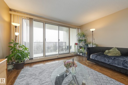 201 9908 114 Street, Edmonton, AB - Indoor Photo Showing Living Room
