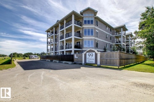 423 99 Westerra Manor, Stony Plain, AB - Outdoor With Balcony With Facade