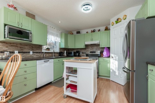 479 Meadowview Drive, Sherwood Park, AB - Indoor Photo Showing Kitchen