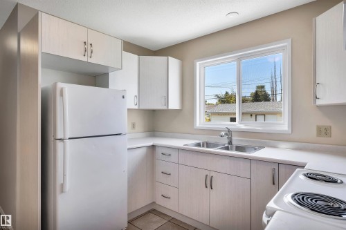 10228 152 Street, Edmonton, AB - Indoor Photo Showing Kitchen With Double Sink