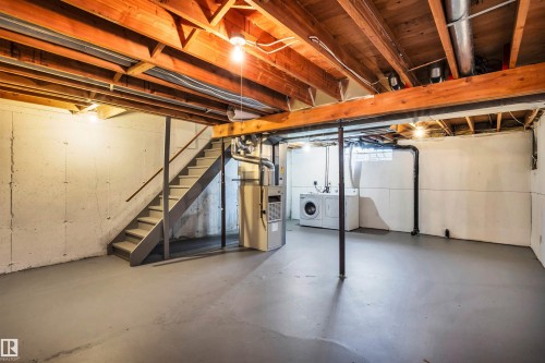 10228 152 Street, Edmonton, AB - Indoor Photo Showing Basement