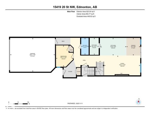 View of room layout - 15419 20 Street, Edmonton, AB - Other