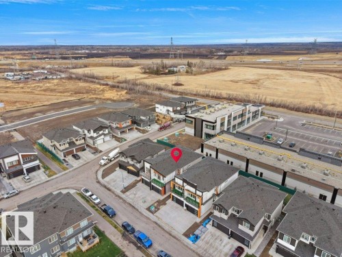 Aerial view of residential area - 15419 20 Street, Edmonton, AB - Outdoor With View