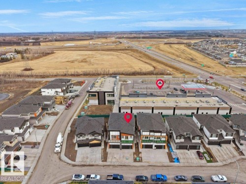 Aerial view of residential area - 15419 20 Street, Edmonton, AB - Outdoor With View