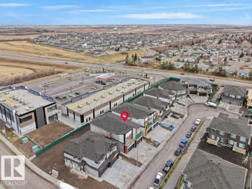 Aerial view of residential area - 15419 20 Street, Edmonton, AB - Outdoor With View