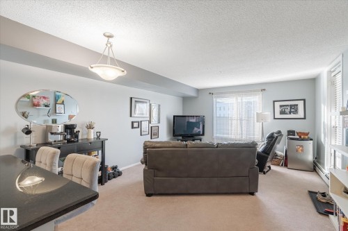 115 3315 James Mowatt Trail, Edmonton, AB - Indoor Photo Showing Living Room