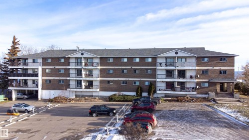 201 104 10 Street, Cold Lake, AB - Outdoor With Balcony With Facade