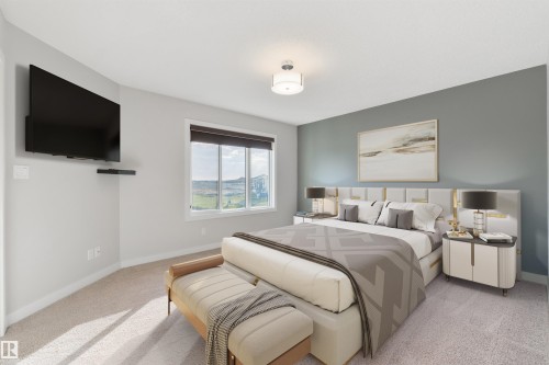 63 Dalquist Bay, Leduc, AB - Indoor Photo Showing Bedroom
