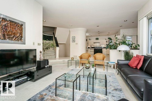78 Wilkin Road, Edmonton, AB - Indoor Photo Showing Living Room