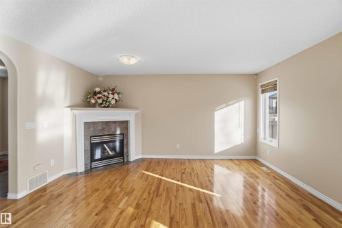 1263 Mcallister Way, Edmonton, AB - Indoor With Fireplace
