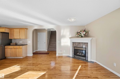 1263 Mcallister Way, Edmonton, AB - Indoor With Fireplace