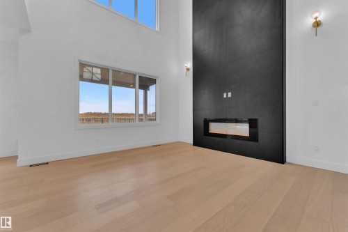 116 Eldridge Point(E), St. Albert, AB - Indoor With Fireplace