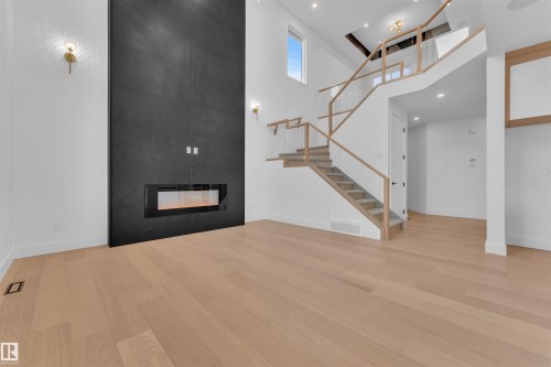116 Eldridge Point(E), St. Albert, AB - Indoor With Fireplace