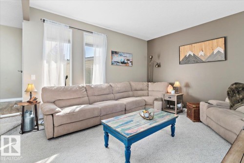 8 Beaverhill Drive, Tofield, AB - Indoor Photo Showing Living Room