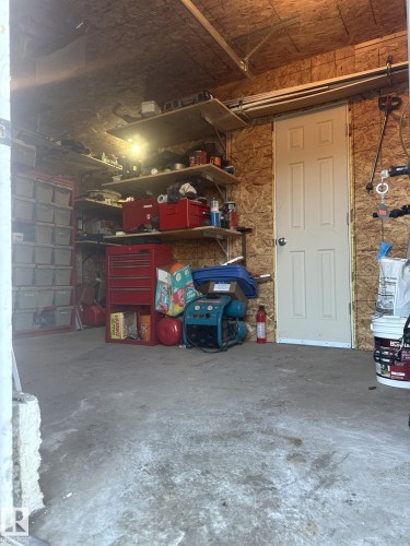4211 30 Avenue, Edmonton, AB - Indoor Photo Showing Garage