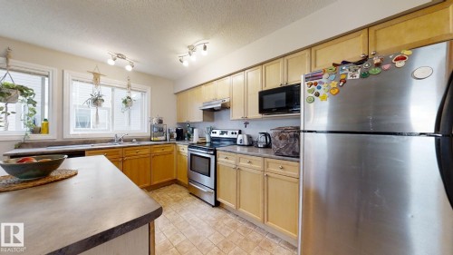 18 12050 17 Avenue, Edmonton, AB - Indoor Photo Showing Kitchen With Double Sink