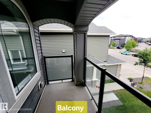 1357 Watt Drive, Edmonton, AB - Outdoor With Balcony With Exterior