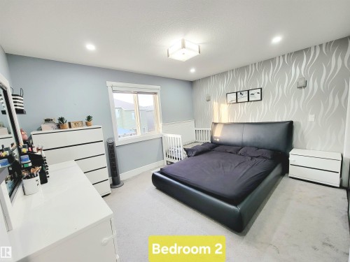 1357 Watt Drive, Edmonton, AB - Indoor Photo Showing Bedroom