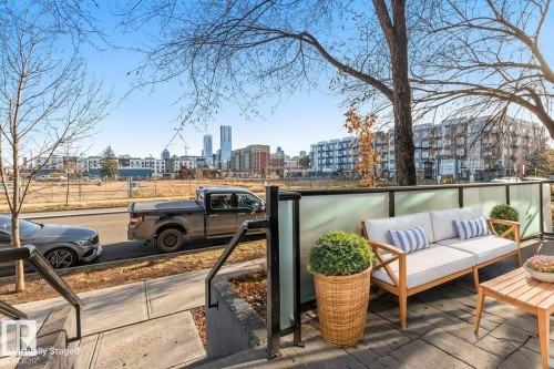 114 10518 113 Street, Edmonton, AB - Outdoor With Deck Patio Veranda