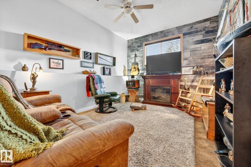 4664 16A Avenue, Edmonton, AB - Indoor With Fireplace