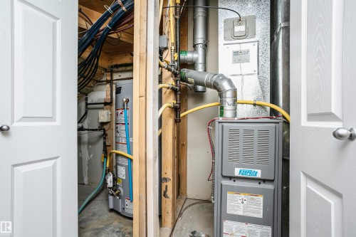 204 178 Bridgeport Boulevard, Leduc, AB - Indoor Photo Showing Basement