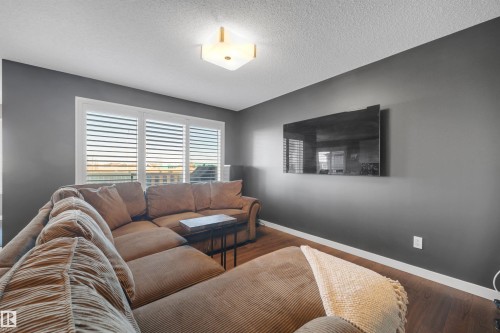 16408 12 Avenue, Edmonton, AB - Indoor Photo Showing Living Room