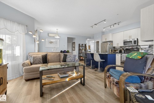 106 8931 156 Street, Edmonton, AB - Indoor Photo Showing Living Room