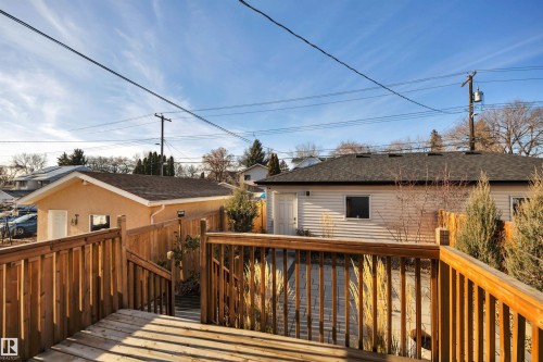 9246 90 Street, Edmonton, AB - Outdoor With Deck Patio Veranda With Exterior