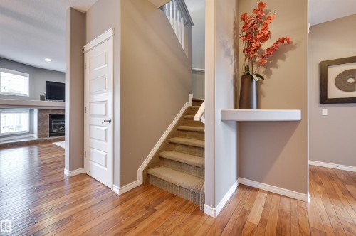 1930 Chapman Road, Edmonton, AB - Indoor Photo Showing Other Room With Fireplace