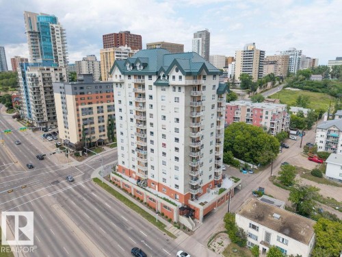 801 9707 105 Street, Edmonton, AB - Outdoor With Facade