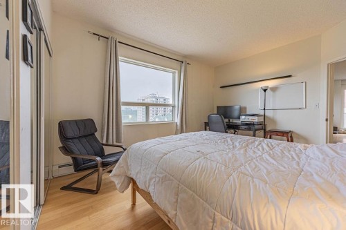 801 9707 105 Street, Edmonton, AB - Indoor Photo Showing Bedroom