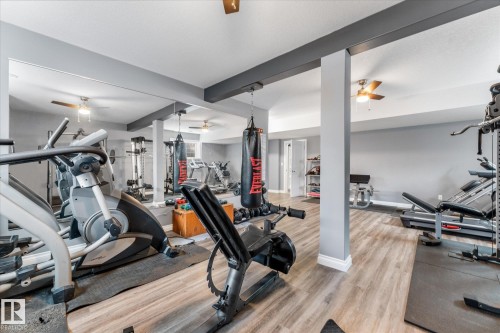 102 3510 Ste. Anne Trail, Rural Lac Ste. Anne County, AB - Indoor Photo Showing Gym Room