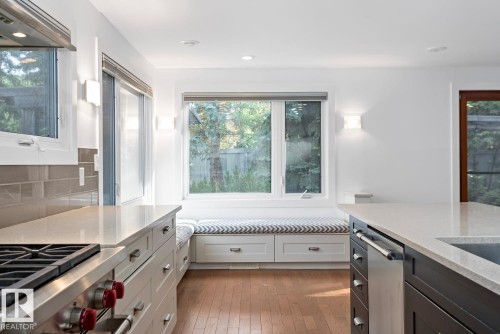 239 Wakina Drive, Edmonton, AB - Indoor Photo Showing Kitchen With Upgraded Kitchen