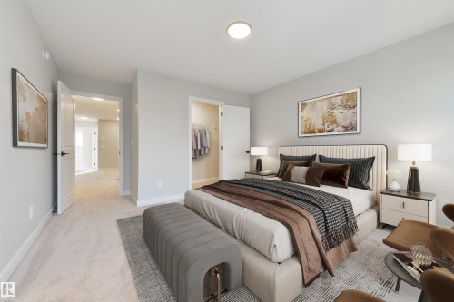 6 Cobblestone Gate, Spruce Grove, AB - Indoor Photo Showing Bedroom