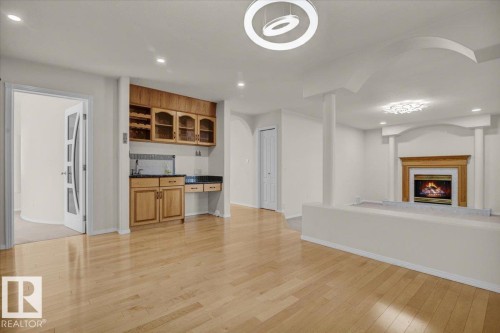 3676 30 Street, Edmonton, AB - Indoor With Fireplace