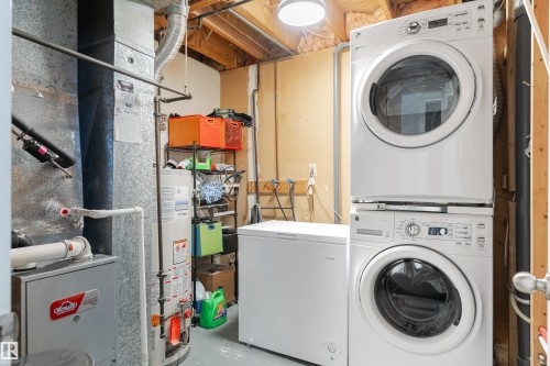 4134 51 Street, Gibbons, AB - Indoor Photo Showing Laundry Room