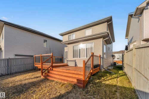 3363 16B Avenue, Edmonton, AB - Outdoor With Deck Patio Veranda With Exterior