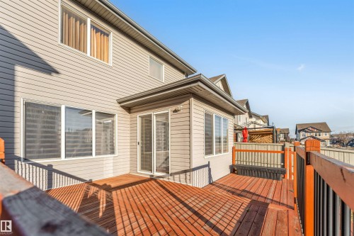 3363 16B Avenue, Edmonton, AB - Outdoor With Deck Patio Veranda With Exterior