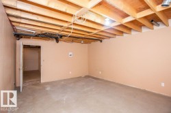 View of unfinished basement - 