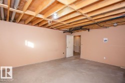 View of unfinished basement - 