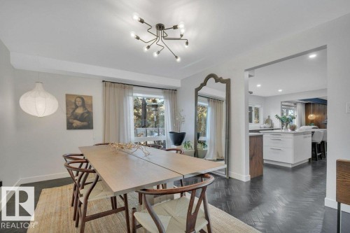 14112 59 Avenue, Edmonton, AB - Indoor Photo Showing Dining Room