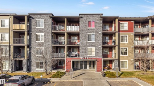 316 3211 James Mowatt Trail, Edmonton, AB - Outdoor With Balcony With Facade