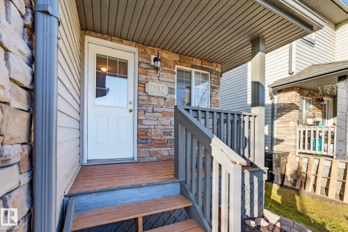 1094 Barnes Way, Edmonton, AB - Outdoor With Deck Patio Veranda With Exterior