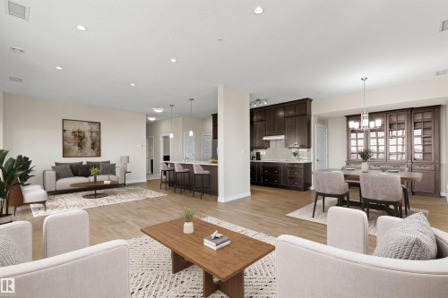 1406 2755 109 Street, Edmonton, AB - Indoor Photo Showing Living Room