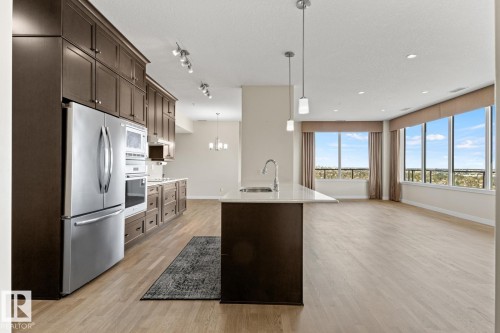 1406 2755 109 Street, Edmonton, AB - Indoor Photo Showing Kitchen With Upgraded Kitchen