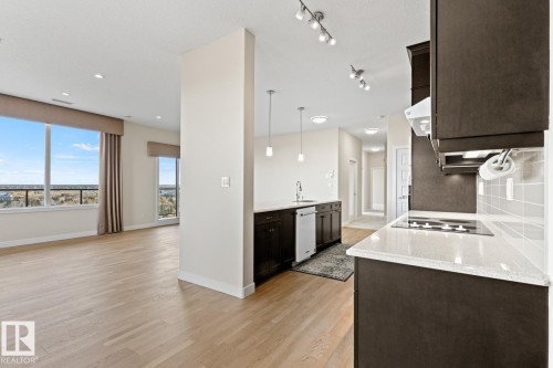 1406 2755 109 Street, Edmonton, AB - Indoor Photo Showing Kitchen With Upgraded Kitchen