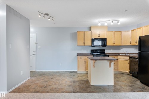 111 5951 165 Avenue, Edmonton, AB - Indoor Photo Showing Kitchen With Double Sink