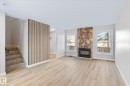 6510 184 Street, Edmonton, AB  - Indoor Photo Showing Living Room With Fireplace 