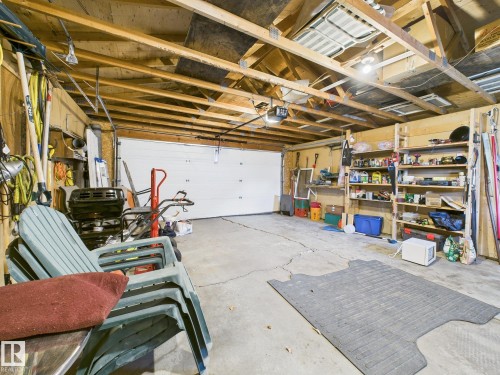 9917 159 Street, Edmonton, AB - Indoor Photo Showing Garage